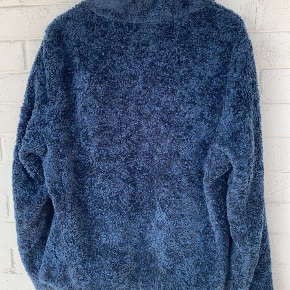 Pendleton Women Fuzzy Full Zip Jacket Teddy Plaid XL - Picture 9 of 10